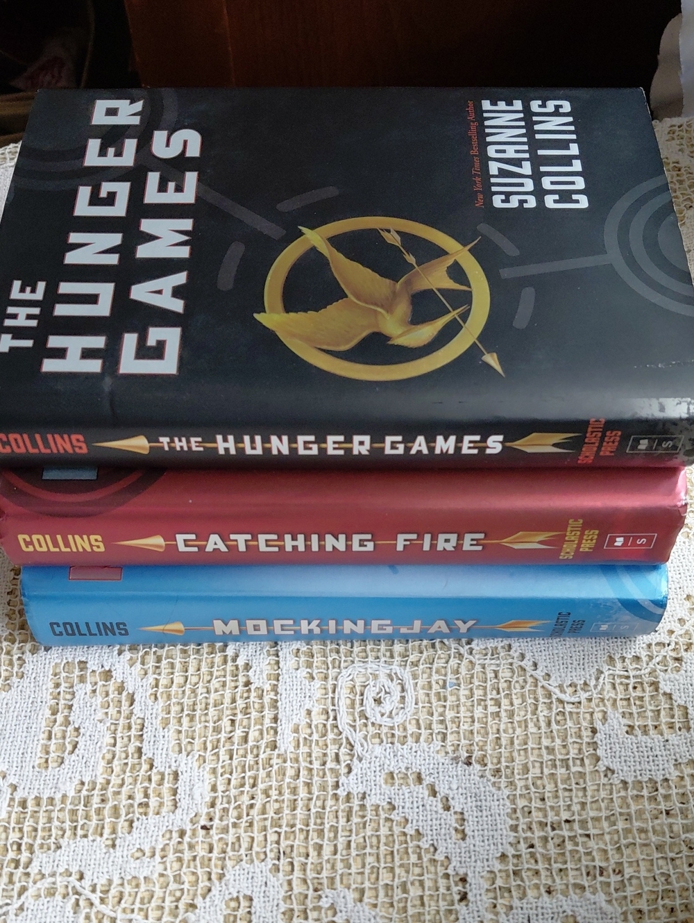 First Edition The Hunger Games Trilogy by Suzanne Collins - Hardcover Set